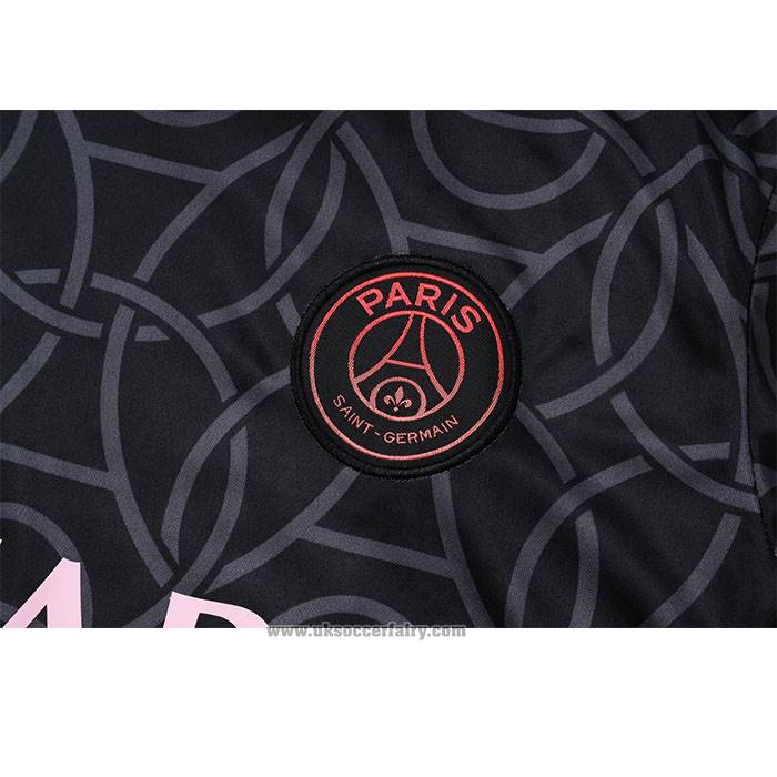 Tracksuit Paris Saint-Germain Jordan Short Sleeve 2024-2025 Black - Shorts